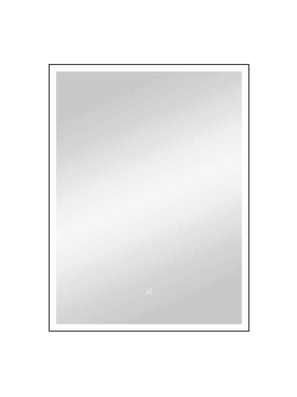 Зеркало Frame Black LED 600х800, фото 1